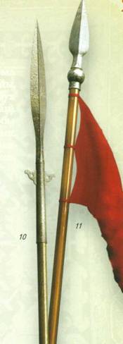 Боевые топоры, молоты и чеканы у рыцарей (кавалерийское копье)